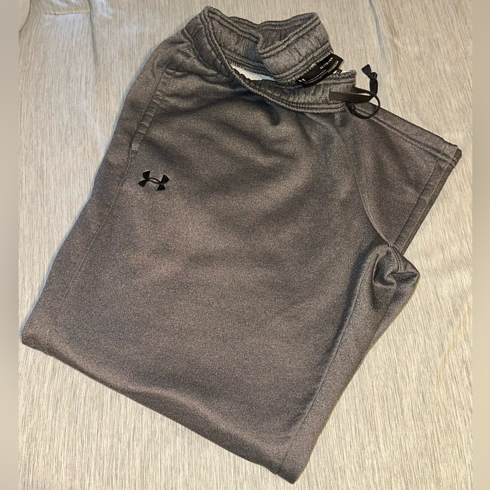 Men’s Under Armour Sweatpants - Gray - Size XL